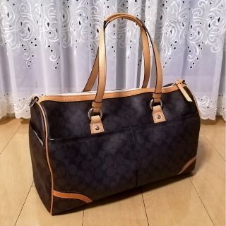 【美品】COACHボストンバッグC1393(旅行用)