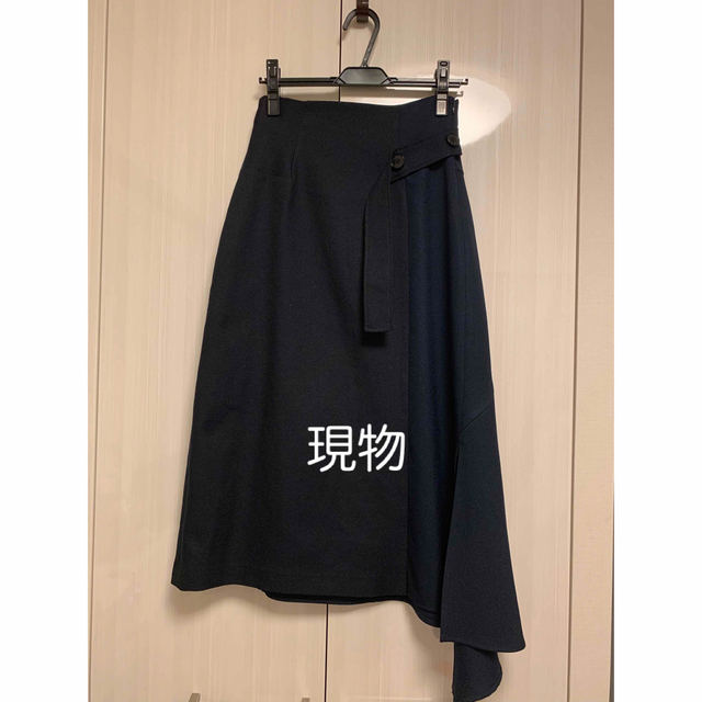 UNITEDTOKYO バックタックアシメスカート