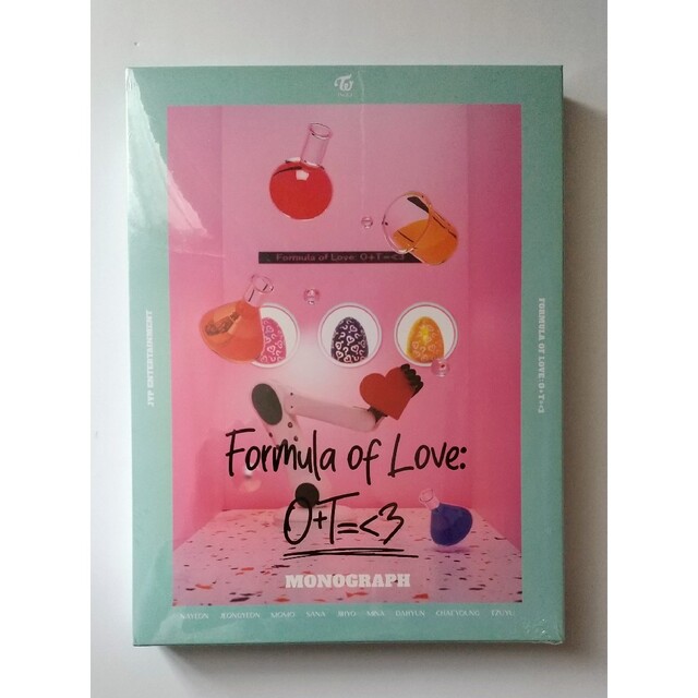未開封TWICE Formula of Love モノグラフ monograph