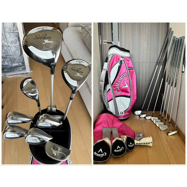 新着 Callaway Golf - 大人気キャロウェイ ソレイユ/ソレイル gems
