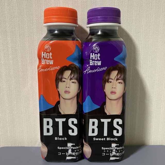 BTS ホットブリュー コーヒー ジョングク ボトル