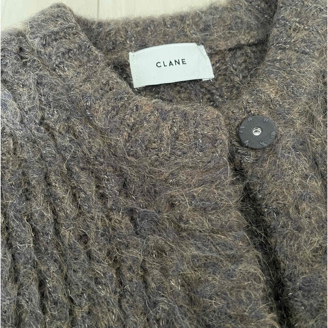 CLANE MOHAIR SHAGGY CARDIGAN 3