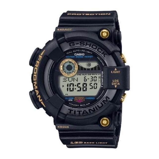 CASIO G-SHOCK GW-8230B-9AJR FROGMAN 30周年デジタルバンド素材