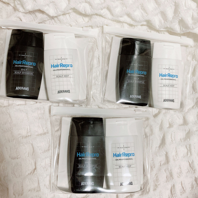 新品 3個セット ヘアリプロ オイリー トラベルセット スカルプ