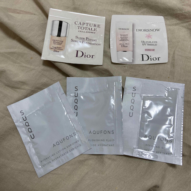 Dior(ディオール)のディオールとスック サンプルセット コスメ/美容のキット/セット(サンプル/トライアルキット)の商品写真