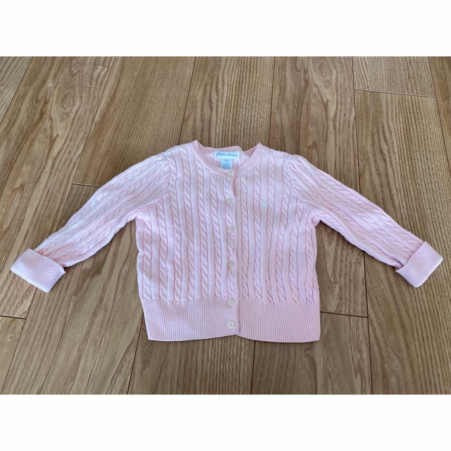 Ralph Lauren(ラルフローレン)のラルカーディガン　ニット キッズ/ベビー/マタニティのキッズ服女の子用(90cm~)(カーディガン)の商品写真