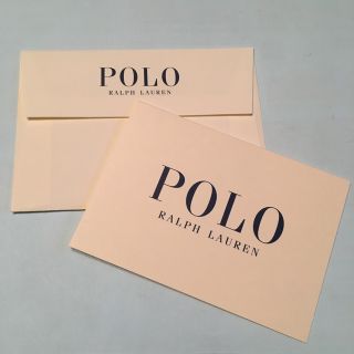 ポロラルフローレン(POLO RALPH LAUREN)のラルフローレン  メッセージカード(カード/レター/ラッピング)