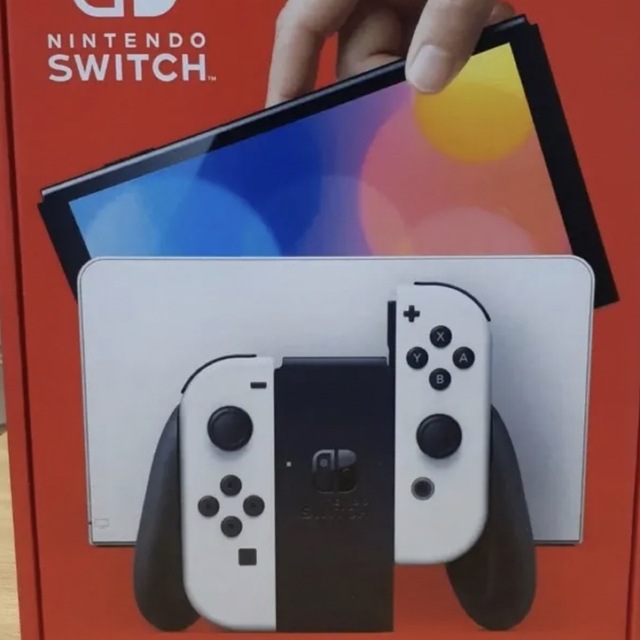 Nintendo Switch 有機ELモデル Joy-Con(L)/(R) ホ エンタメ/ホビーのゲームソフト/ゲーム機本体(家庭用ゲーム機本体)の商品写真