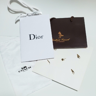 クリスチャンディオール(Christian Dior)の【美品】Dior COACHほか ショッパー(ラッピング/包装)