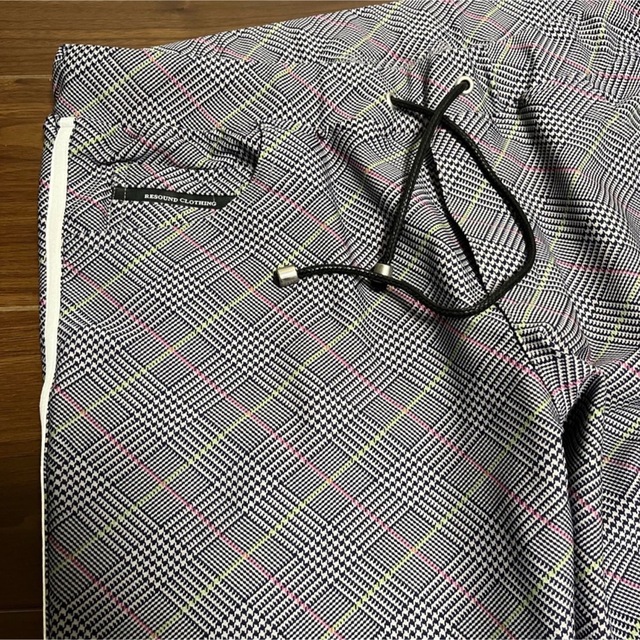 オックスフォードブルー RESOUND CLOTHING グレンチェックパンツ | www