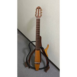 ◇美品 YAMAHA ヤマハ サイレント ギター SLG-100N 収納ケース付-
