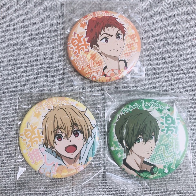 Free! ハイ☆スピード 激推し缶バッジコレクション 葉月渚 - アニメグッズ