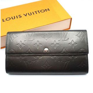 ルイヴィトン(LOUIS VUITTON)のルイヴィトン 長財布 ポルトフォイユサラ ノワール(財布)