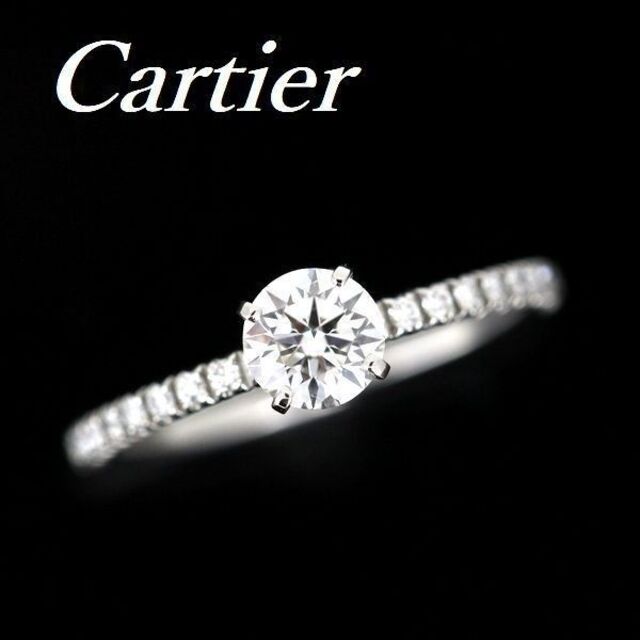 Cartier(カルティエ)のエタンセル ドゥ カルティエ ダイヤ 0.43ct G-VS1-3EX リング レディースのアクセサリー(リング(指輪))の商品写真