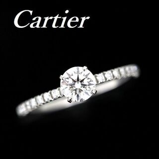 カルティエ(Cartier)のエタンセル ドゥ カルティエ ダイヤ 0.43ct G-VS1-3EX リング(リング(指輪))