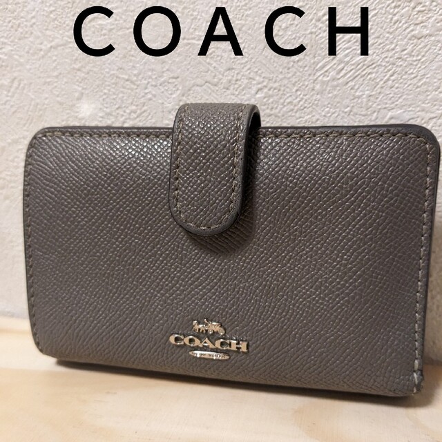 COACH(コーチ)のCOACH 二つ折り財布　コーチ レディースのファッション小物(財布)の商品写真