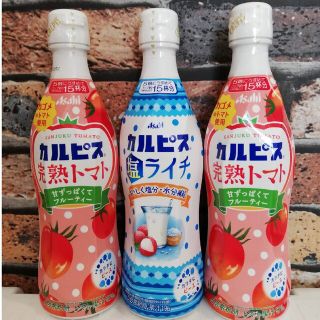 アサヒ飲料 カルピス 完熟トマト ４本 コンク(その他)