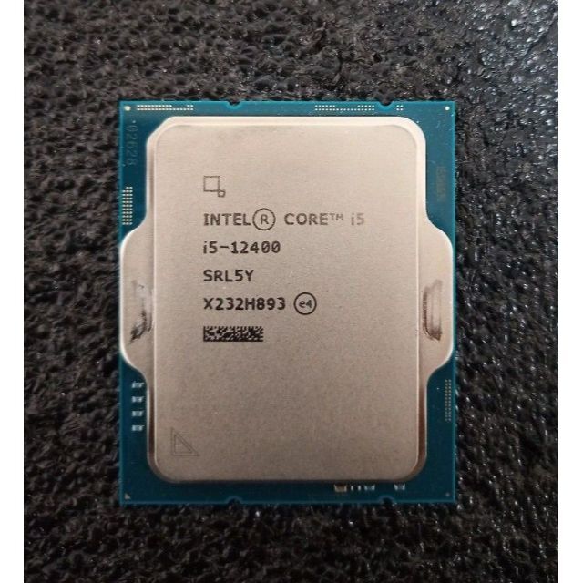 Core i5 12400　バルク品PCパーツ