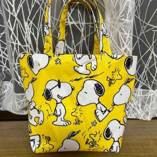 スヌーピー(SNOOPY)のスヌーピーハンドメイド(トートバッグ)