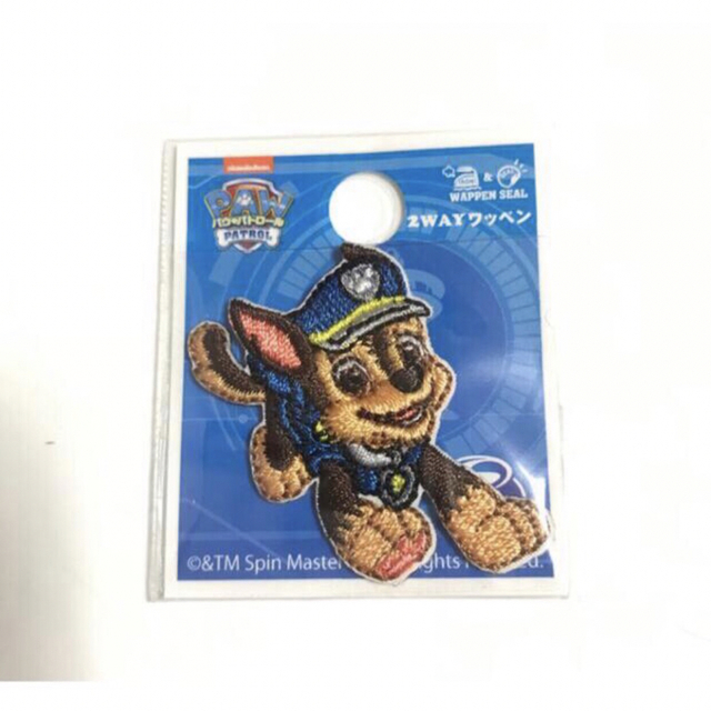 新品　未使用  パウパトロール　ワッペン  マーシャル　チェイス　セット エンタメ/ホビーのおもちゃ/ぬいぐるみ(キャラクターグッズ)の商品写真