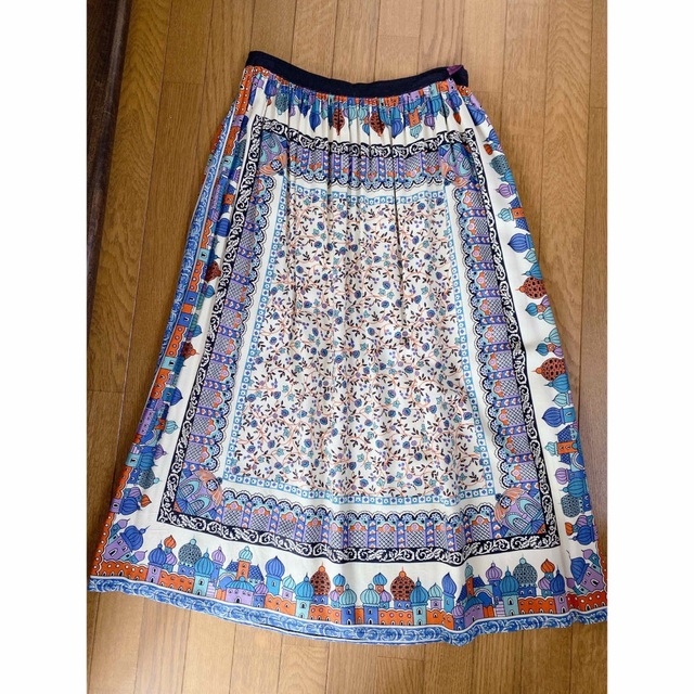 Grimoire(グリモワール)のモスク柄　フレアスカート レディースのスカート(ロングスカート)の商品写真