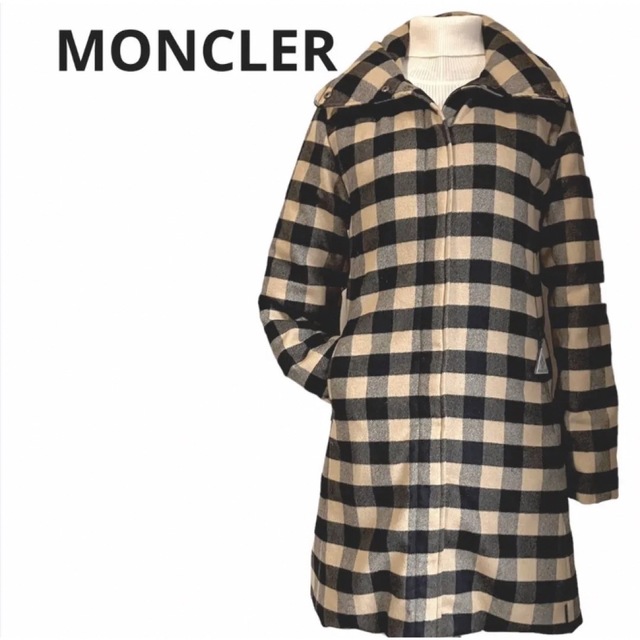 MONCLER - 【特別価格】MONCLERモンクレールBlackLabelチェックダウンコート