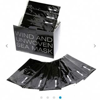 ウィンダンシー(WIND AND SEA)の3枚セット★黒★WIND AND UNWOVEN SEA MASK★キムタク(その他)