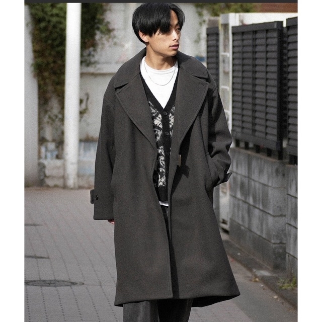 BEAMS(ビームス)のBeAMS DOT / タイロッケンコート 22FW メンズのジャケット/アウター(チェスターコート)の商品写真