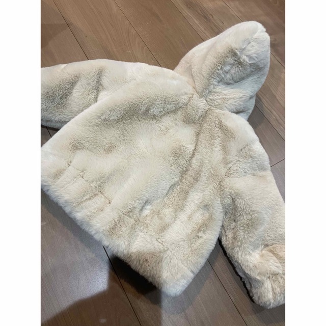 ZARA KIDS(ザラキッズ)のZARA kids ファーコート キッズ/ベビー/マタニティのベビー服(~85cm)(ジャケット/コート)の商品写真