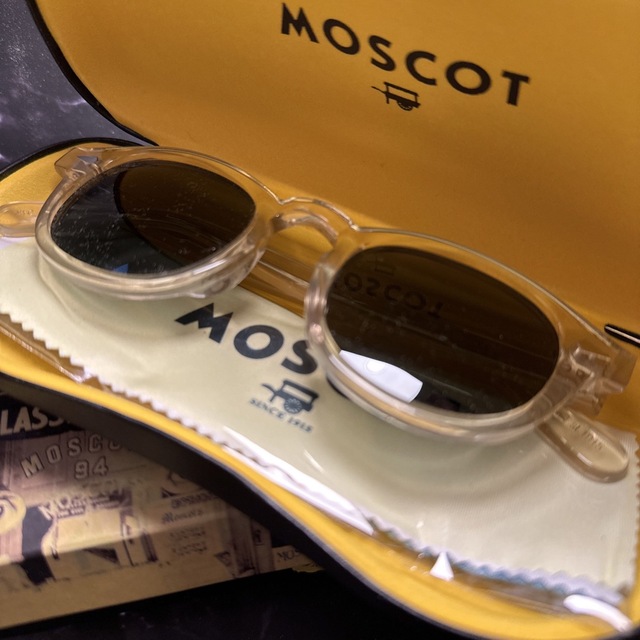 moscot lemtosh クリア　試着のみ メンズのファッション小物(サングラス/メガネ)の商品写真