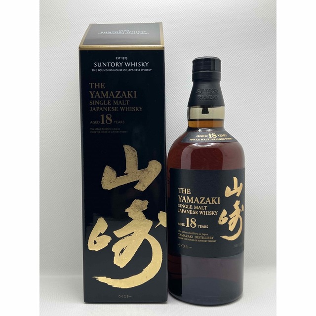 山崎18年　1本酒