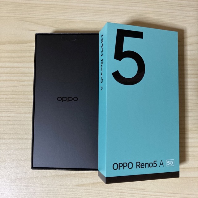 【新品未使用】OPPO Reno5 A eSIM（SIMフリー） アイスブルー