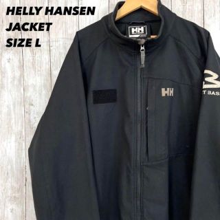 ヘリーハンセン(HELLY HANSEN)のアウトドア古着HELLY HANSENヘリーハンセンマウンテンジャケットL黒.(ブルゾン)