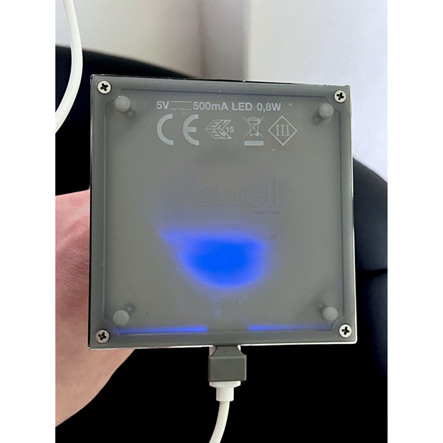 kartell カルテル 充電式テーブルランプ LED テーブルライト クリア kartell カルテル 充電式テーブルランプ LED テーブルライト クリア