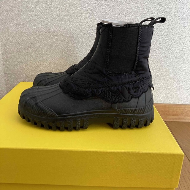 セシリーバンセン Julianブーツ ブラック 36 レインシューズにも