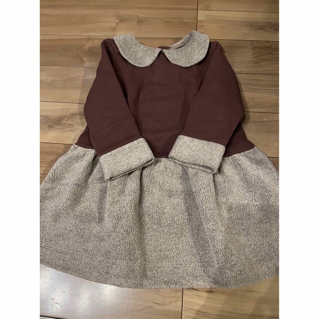 LAGOM(ラーゴム)のLAGOM ラーゴム　長袖ワンピース　女の子　100cm 110cm キッズ/ベビー/マタニティのキッズ服女の子用(90cm~)(ワンピース)の商品写真