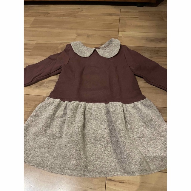 LAGOM(ラーゴム)のLAGOM ラーゴム　長袖ワンピース　女の子　100cm 110cm キッズ/ベビー/マタニティのキッズ服女の子用(90cm~)(ワンピース)の商品写真