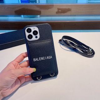 バレンシアガ(Balenciaga)のBALENCIAGA BALENCIAGAカードバッグ斜め掛けケース(iPhoneケース)