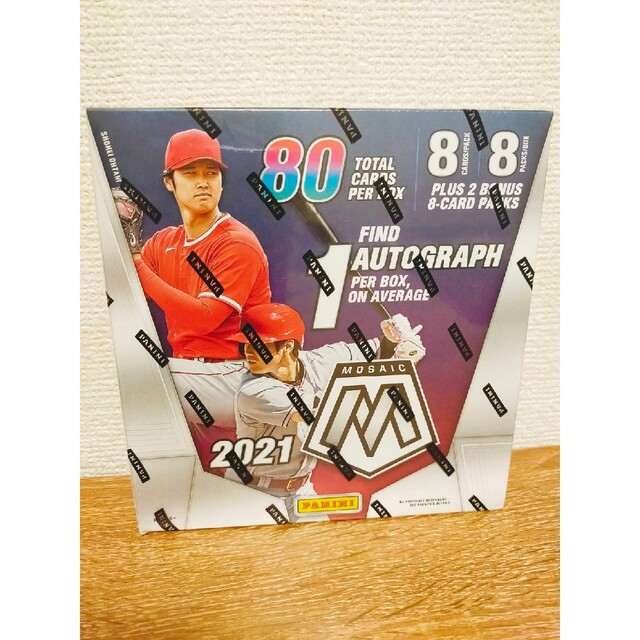 MLB 2021 Card Box パニーニ モザイク 野球カード メガボックス