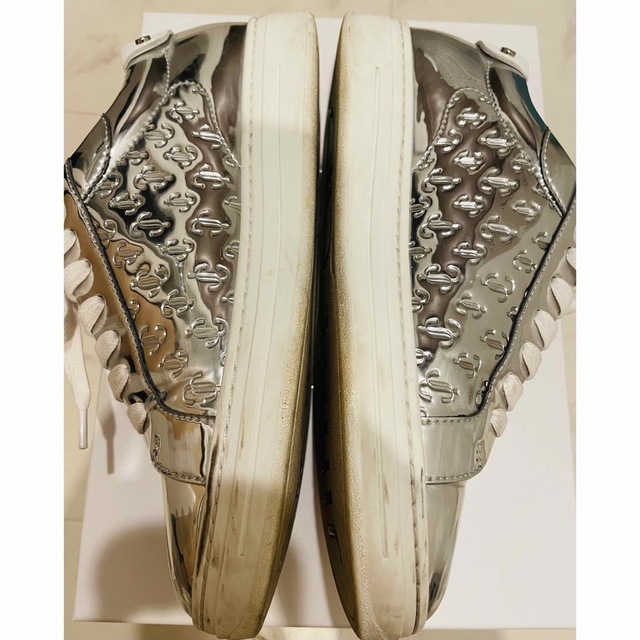 jimmy choo ジミーチュウ メタリックスニーカー サイズ37 ispslombardia.it