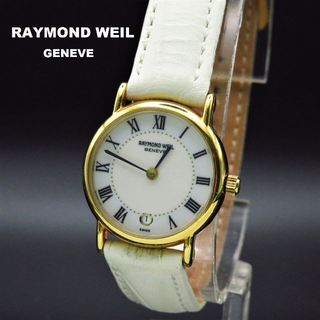 RAYMOND WEIL 腕時計 ゴールド 18KGP デイト ローマン