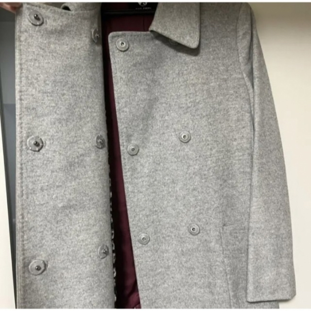 Paul Smith(ポールスミス)の極美品　ポールスミス　カシミヤ混ミドル丈コート レディースのジャケット/アウター(ピーコート)の商品写真