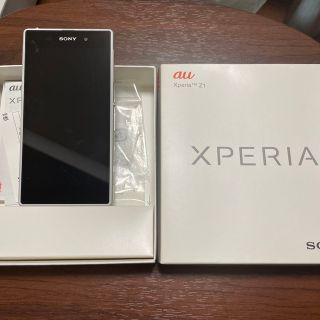 エクスペリア(Xperia)のXperia Z1 / SOL23 White(スマートフォン本体)