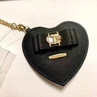 ミッシュマッシュ(MISCH MASCH)の新品♡リボン♡チャーム♡ハート♡ミラー(ミラー)