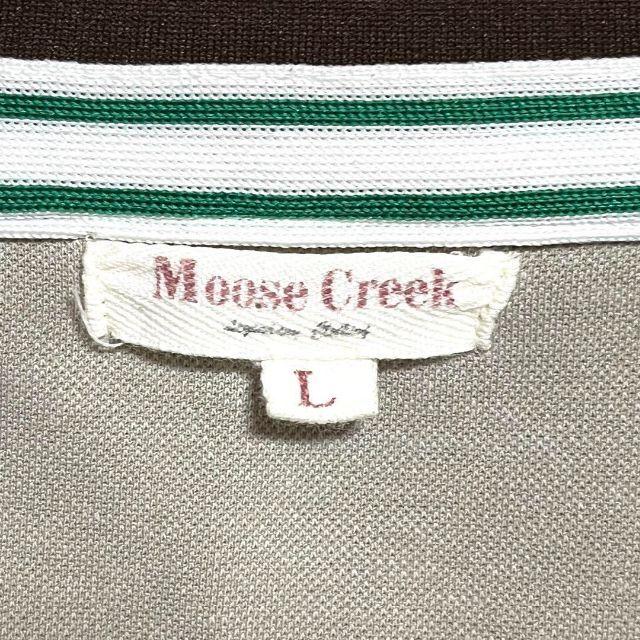 Moose Creek トラックジャケット ジャージ ワンポイント刺繍ロゴ メンズのトップス(ジャージ)の商品写真