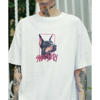 サブサエティ(Subciety)の【WHITE】SHELTER TEE(その他)