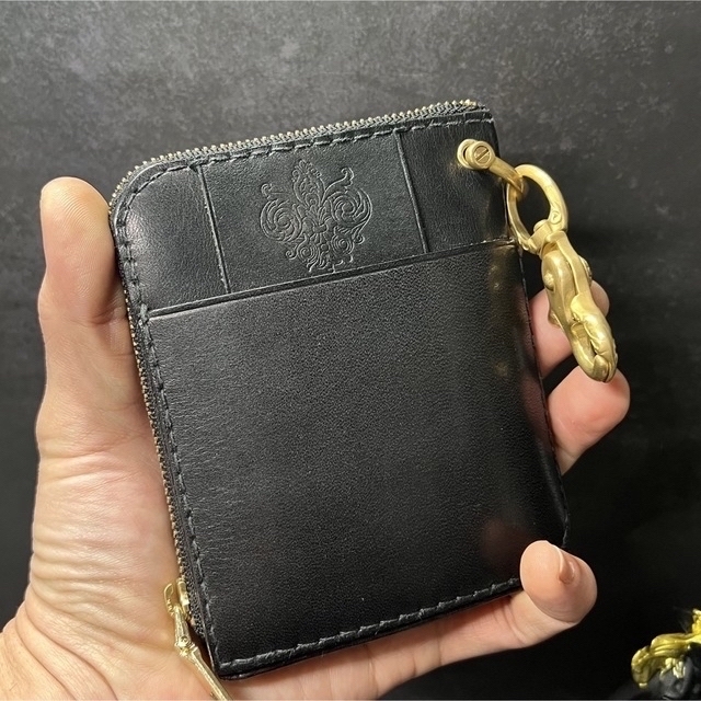 新規値下げ No02/Knight Horse/本革/総手縫/財布/折り財布/キャッシュ 新規値下げ No02/Knight Horse/本革/総手縫/財布/折り財布/キャッシュ