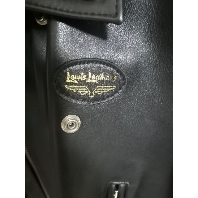 Lewis Leathers(ルイスレザー)のルイスレザー×ヒステリックグラマー ライトニング ダブルライダースジャケット メンズのジャケット/アウター(レザージャケット)の商品写真