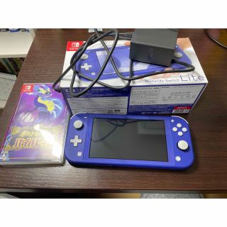 ニンテンドースイッチ(Nintendo Switch)のニンテンドースイッチ　ライト& ポケットモンスター　ヴァイオレット(家庭用ゲーム機本体)