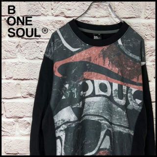 B ONE SOUL　トレーナー　スウェット　ゆるだぼ【M】(スウェット)